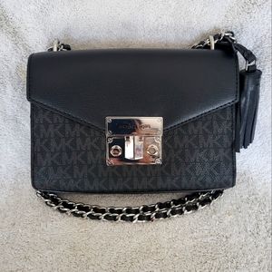 Michael Kors - Small Rose Crossbody Bag in Black
